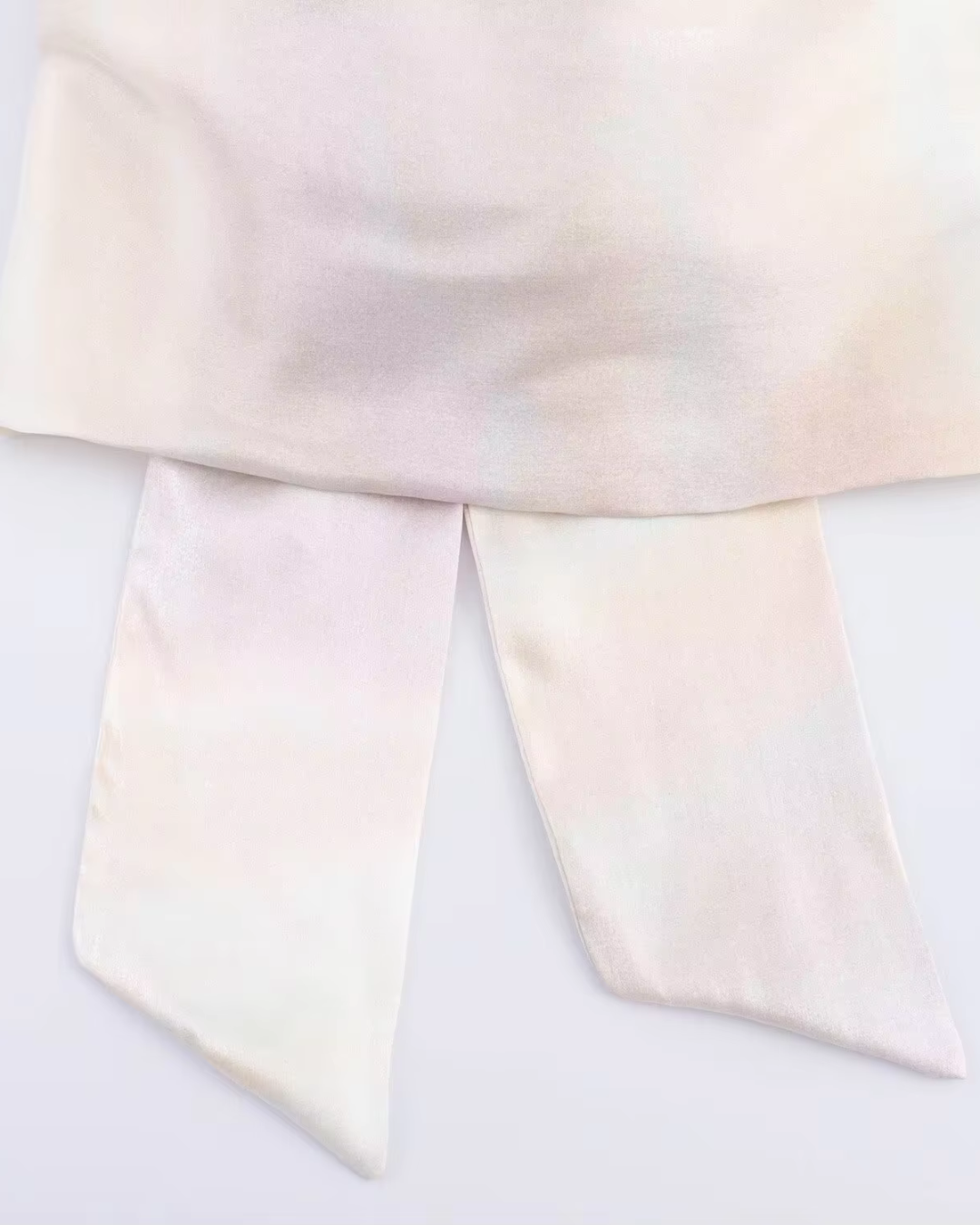 Zijde Halter Top met Open Rug voor Dames