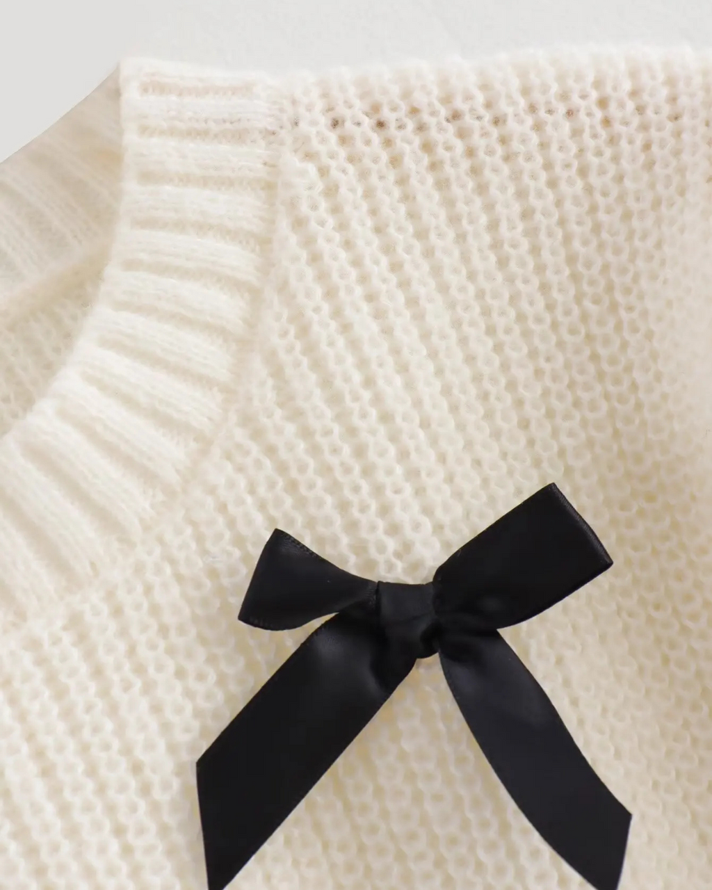 Gebreide Trui Dames – Strikdetail & Korte Mouw