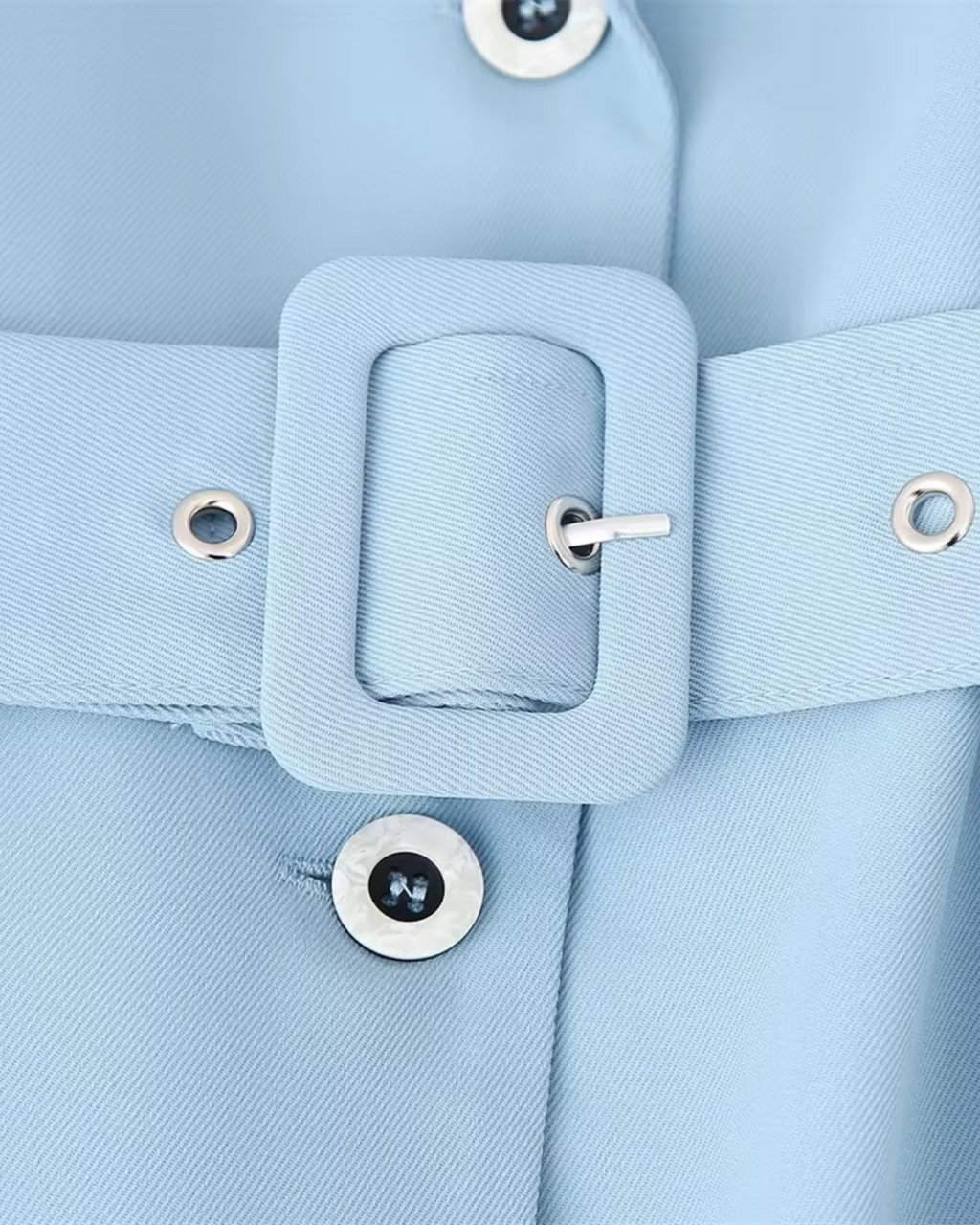 Stijlvol Gerimpeld Pak met Hoge Taille Broek voor Dames