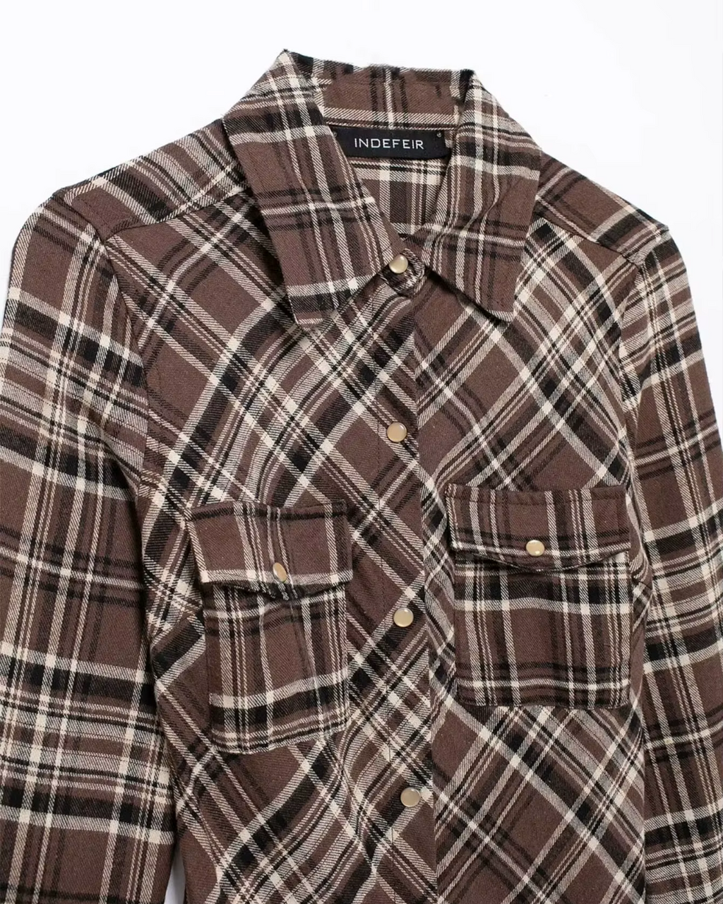 Klassieke Elegante Geruite Midi Jurk voor Dames