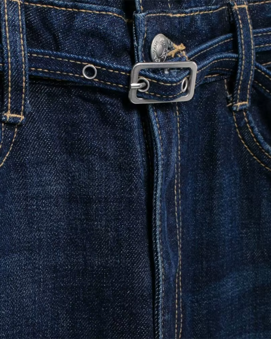 Comfortabel Denim Jumpsuit met Tailleriem voor Dames