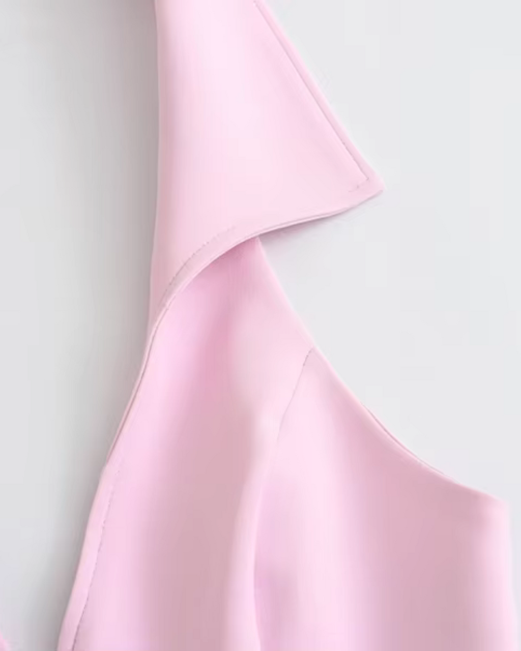 Halter Cropped Top met Slanke Pasvorm voor Dames