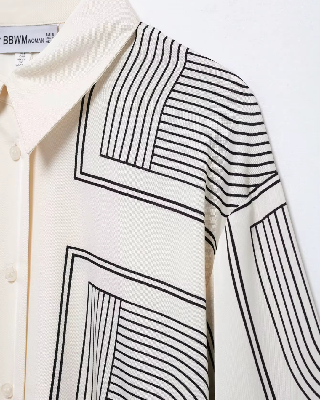 Mode Revers Shirt en Hoge Taille Rits Broek voor Dames