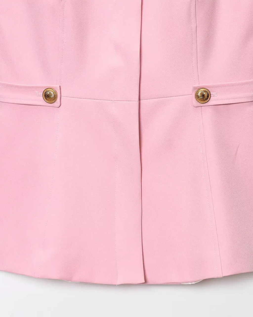 Roze Set met Mouwloos Vest en Hoge Taille Broek voor Dames