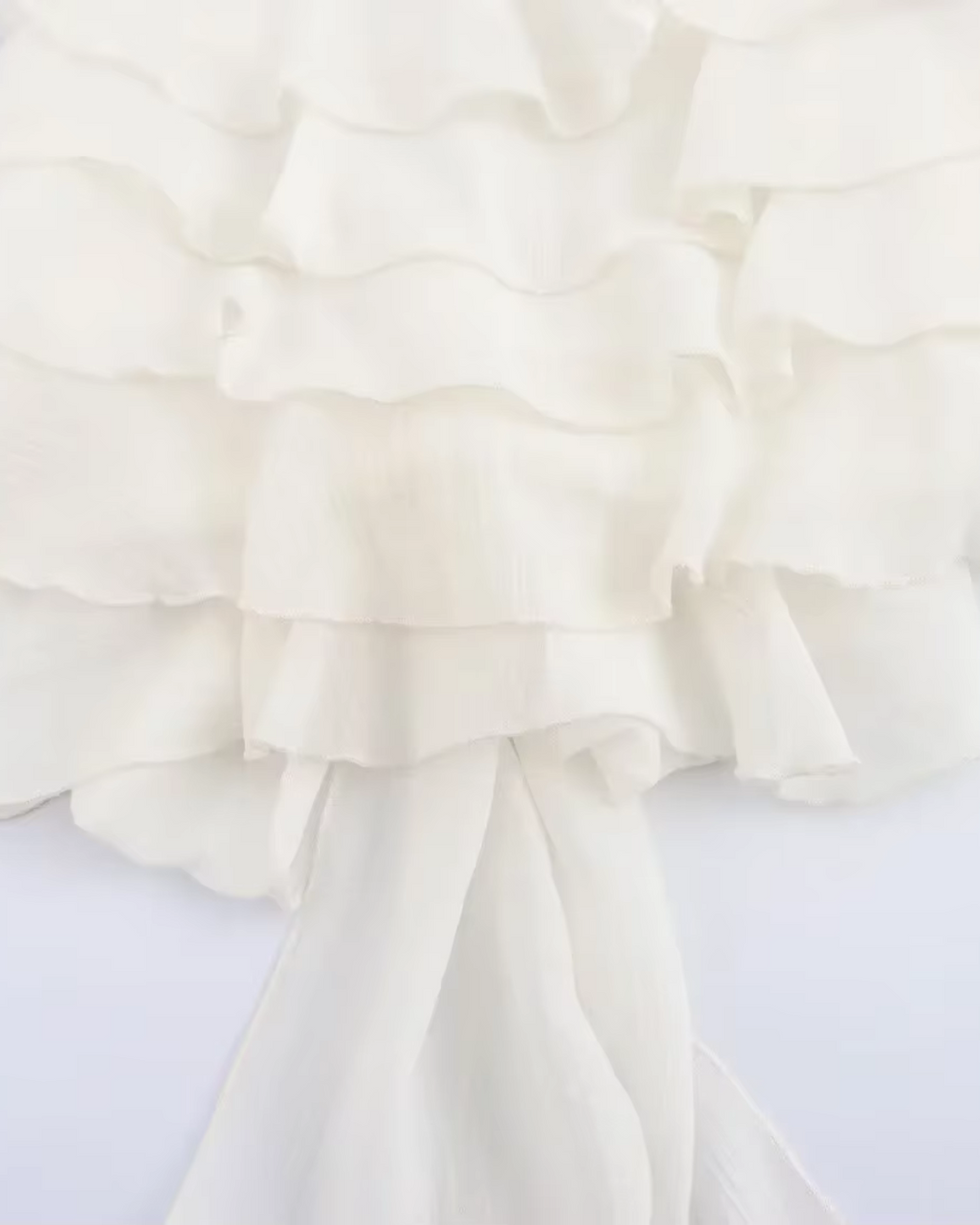 Haltertop met Ruches en Open Rug voor Dames