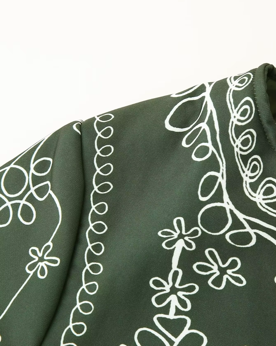 Modieuze Klassieke Katoenen Jas met Stijlvolle Print voor Dames