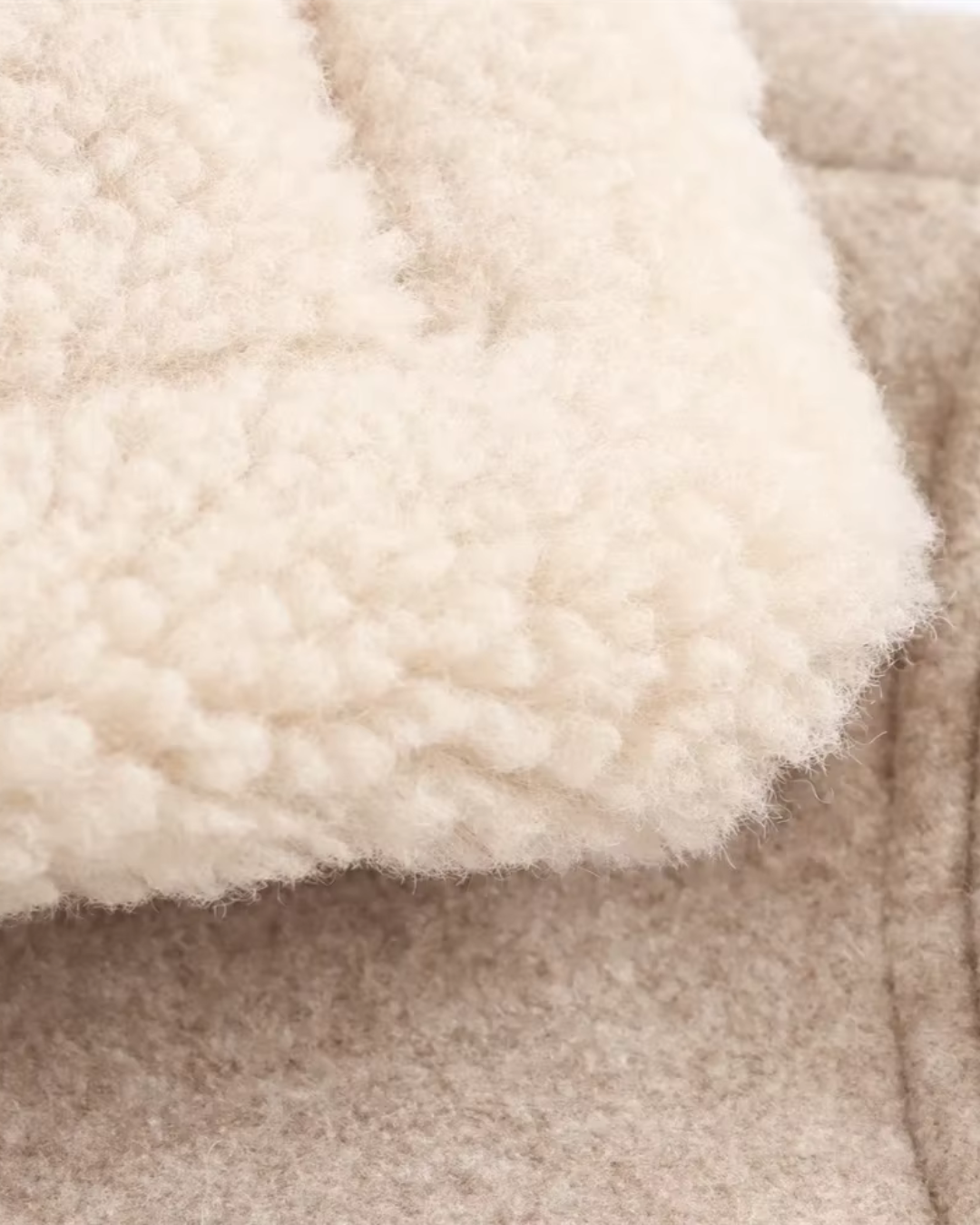 Minimalistische Damesjas met Zachte Kraag voor Dames