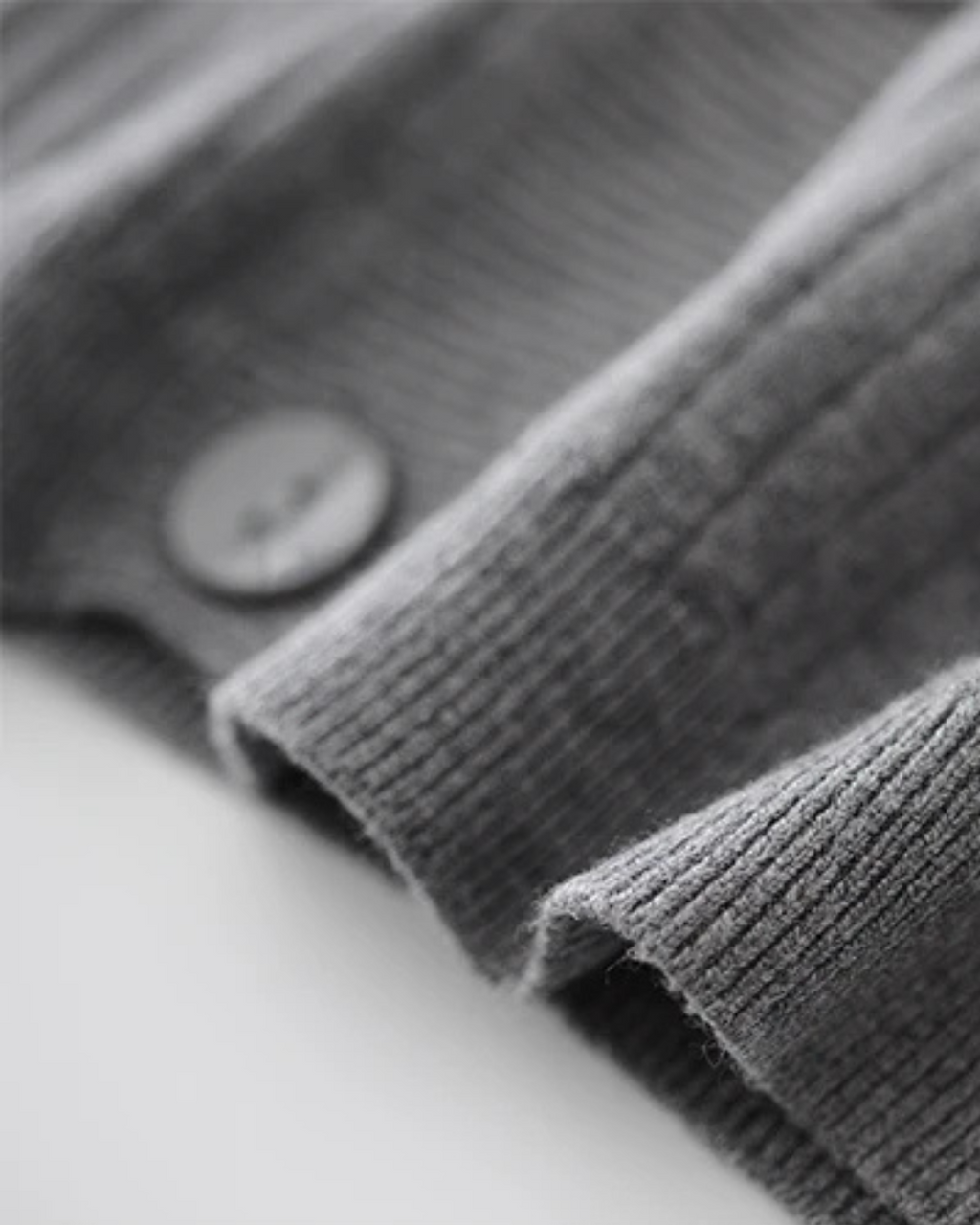 Casual Gebreid V-Hals Vest met Knoopsluiting voor Dames