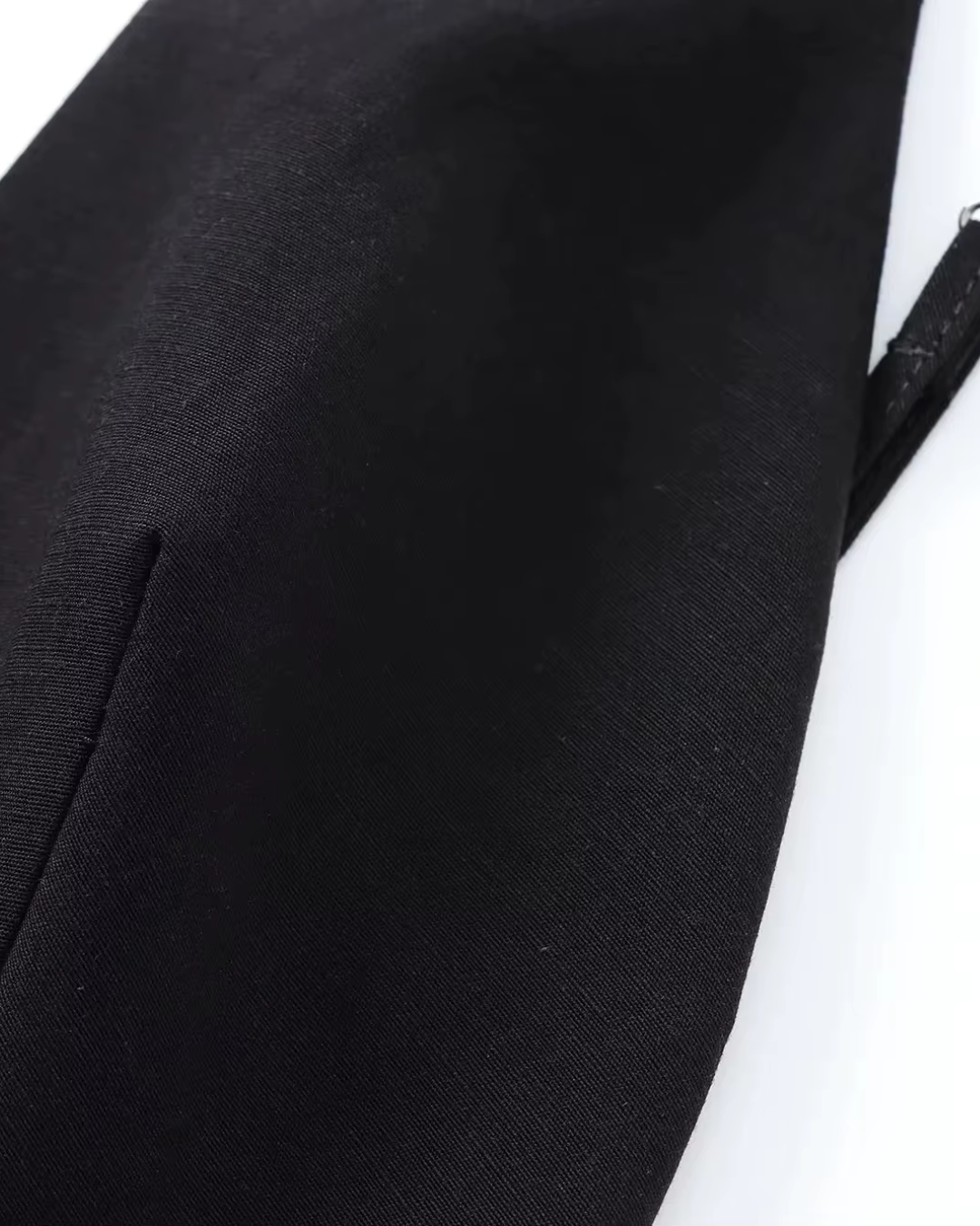 Mouwloze Open Rug Zwarte Halter Mini Jurk voor Dames