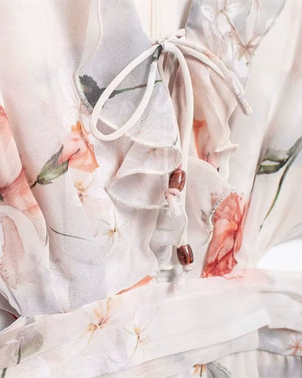 Zomerse Bloemenprint Midi Lange Jurk voor Dames