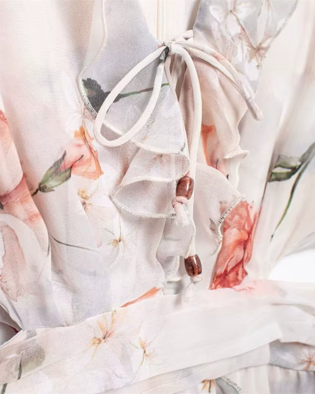 Zomerse Bloemenprint Midi Lange Jurk voor Dames