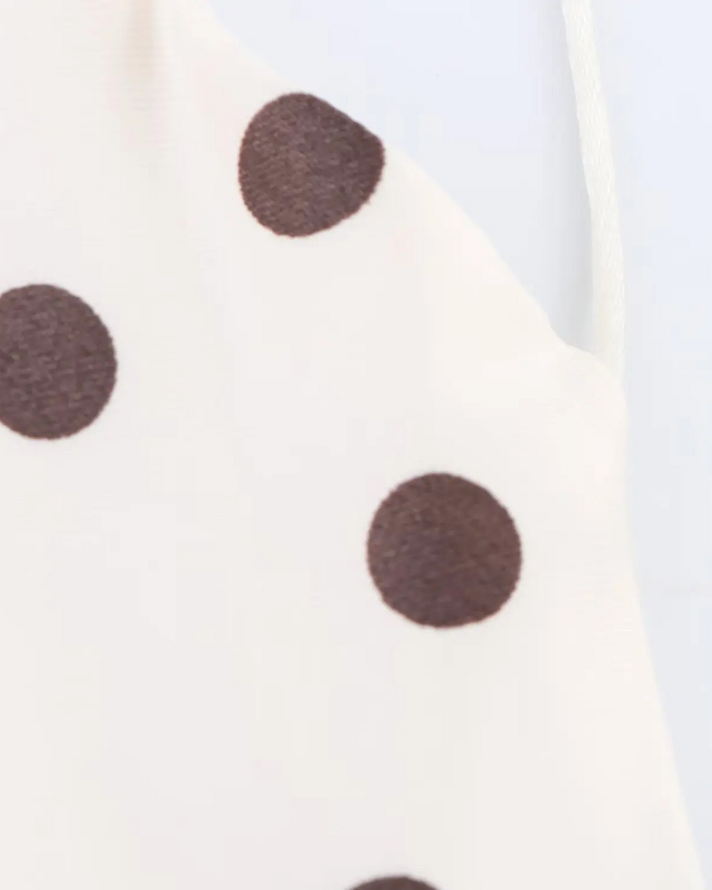 Satijnen Backless Polkadot Jurk met V-hals voor Dames