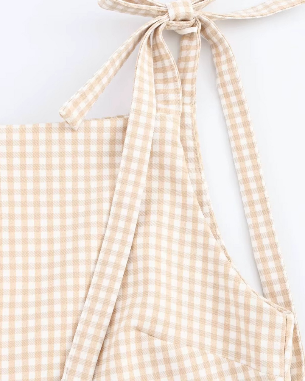 Mini Jurk met Strikband en Vierkante Kraag voor Dames