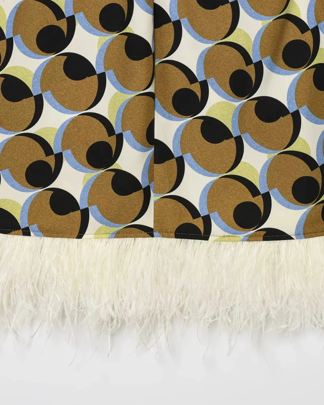 Zomerse Geometrische Halterjurk met Print voor Dames