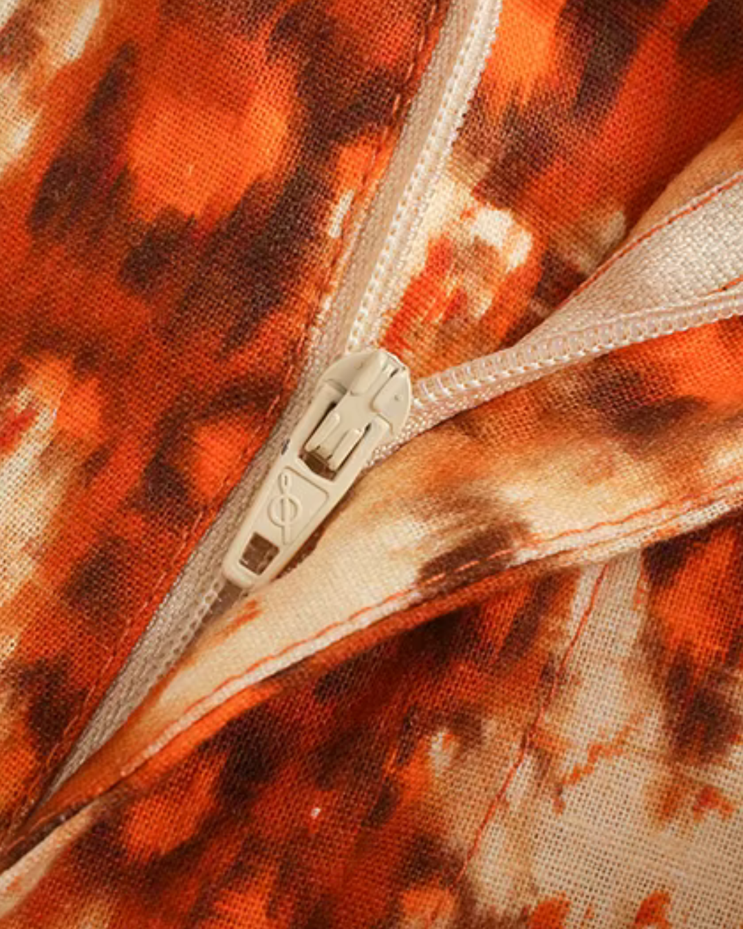 Vintage Bloemen Print Rechte Broek voor Dames