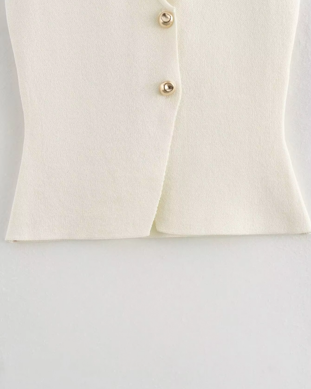 Elegante Vintage Vest en Rok Set voor Dames