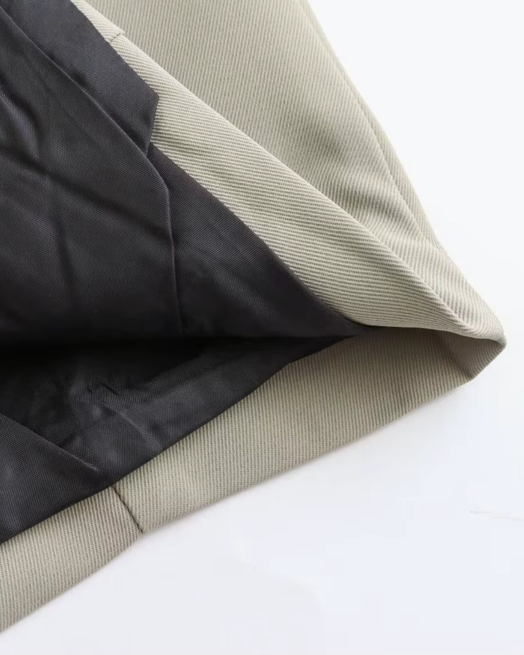 Mouwloos Vest met Hoge Taille Broek Set voor Dames