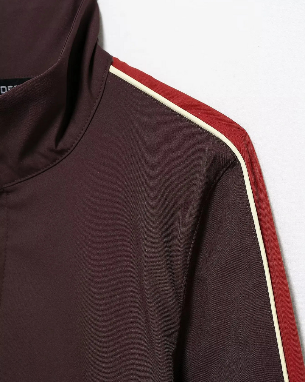 Vintage 2-Delige Set - Opstaande Kraag Jas & Wijde Broek met Zijstrepen voor Dames