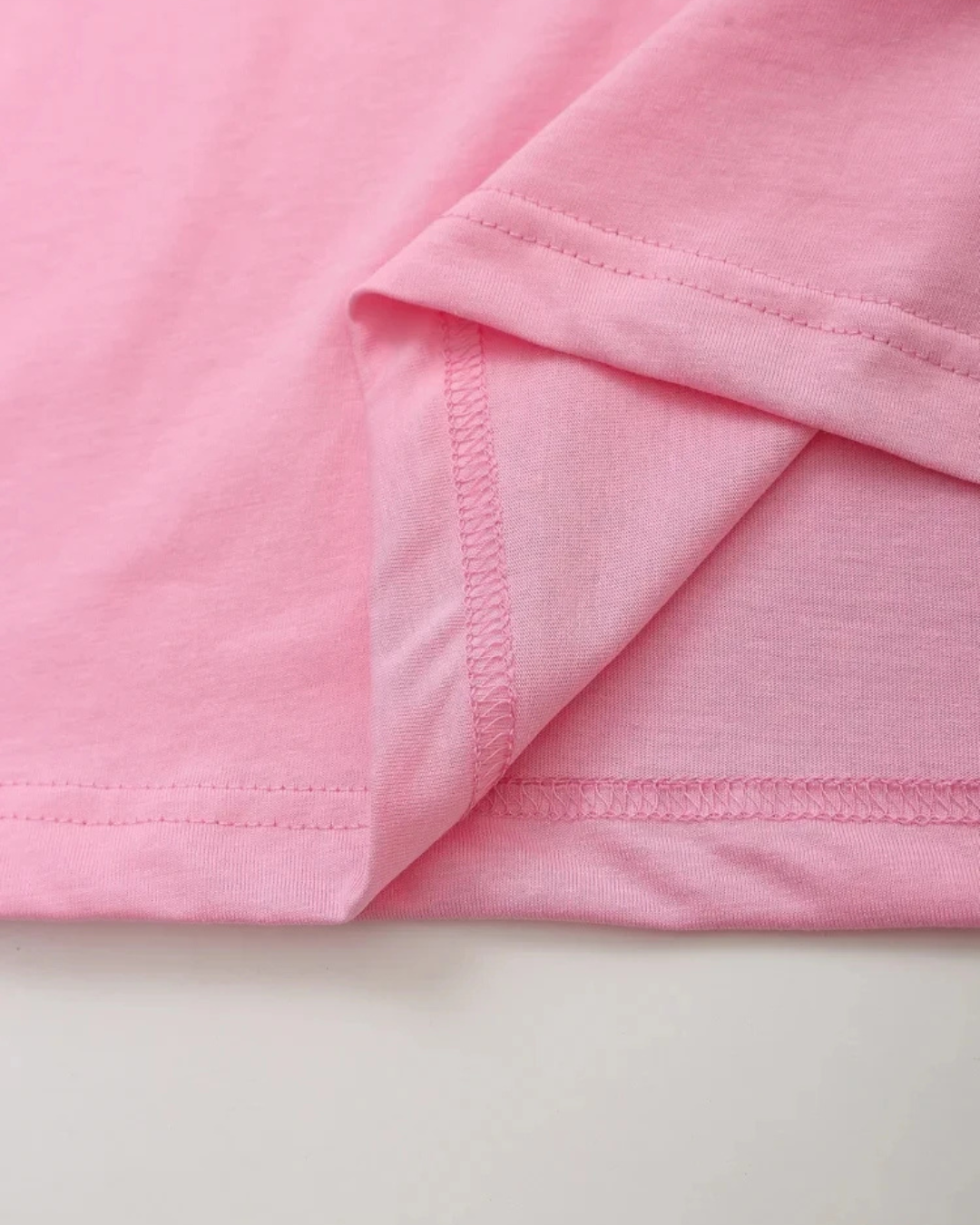 2-Delige Set met O-hals T-shirt en Trekkoord Broek voor Dames