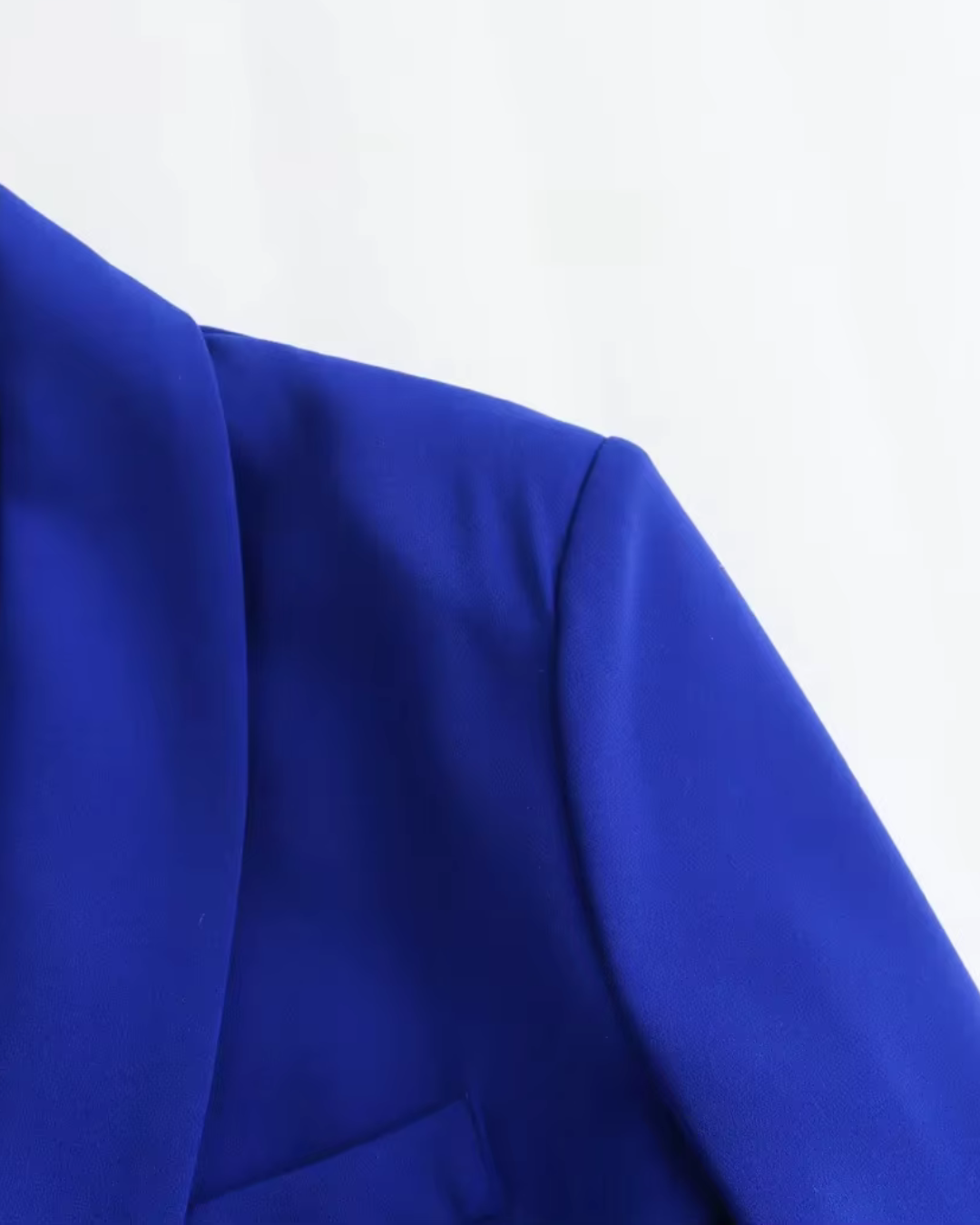 Vintage Damespak met Blazer en Rechte Losse Broek voor Dames