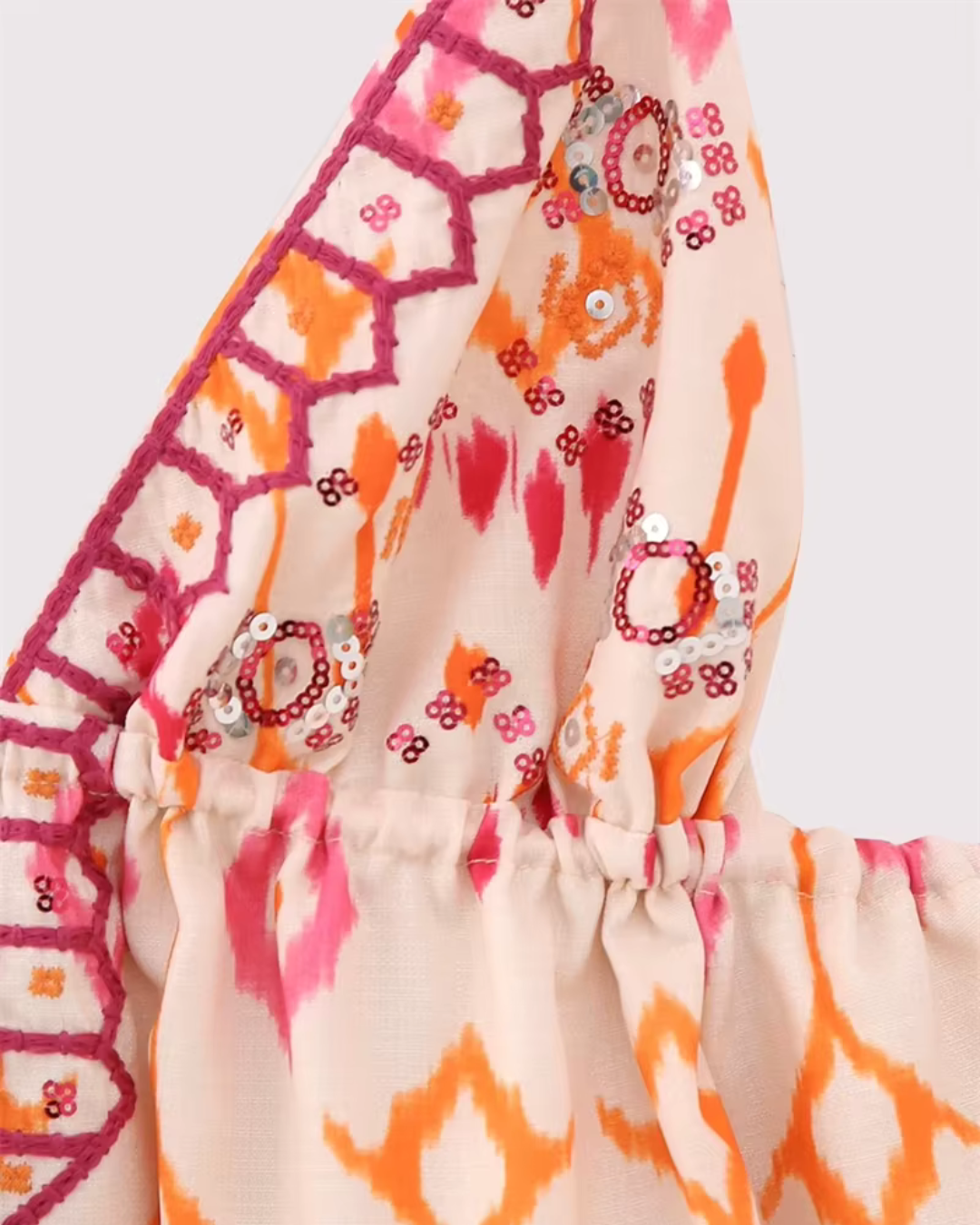 Elegante Pailletten Top met Spaghettibandjes voor Dames