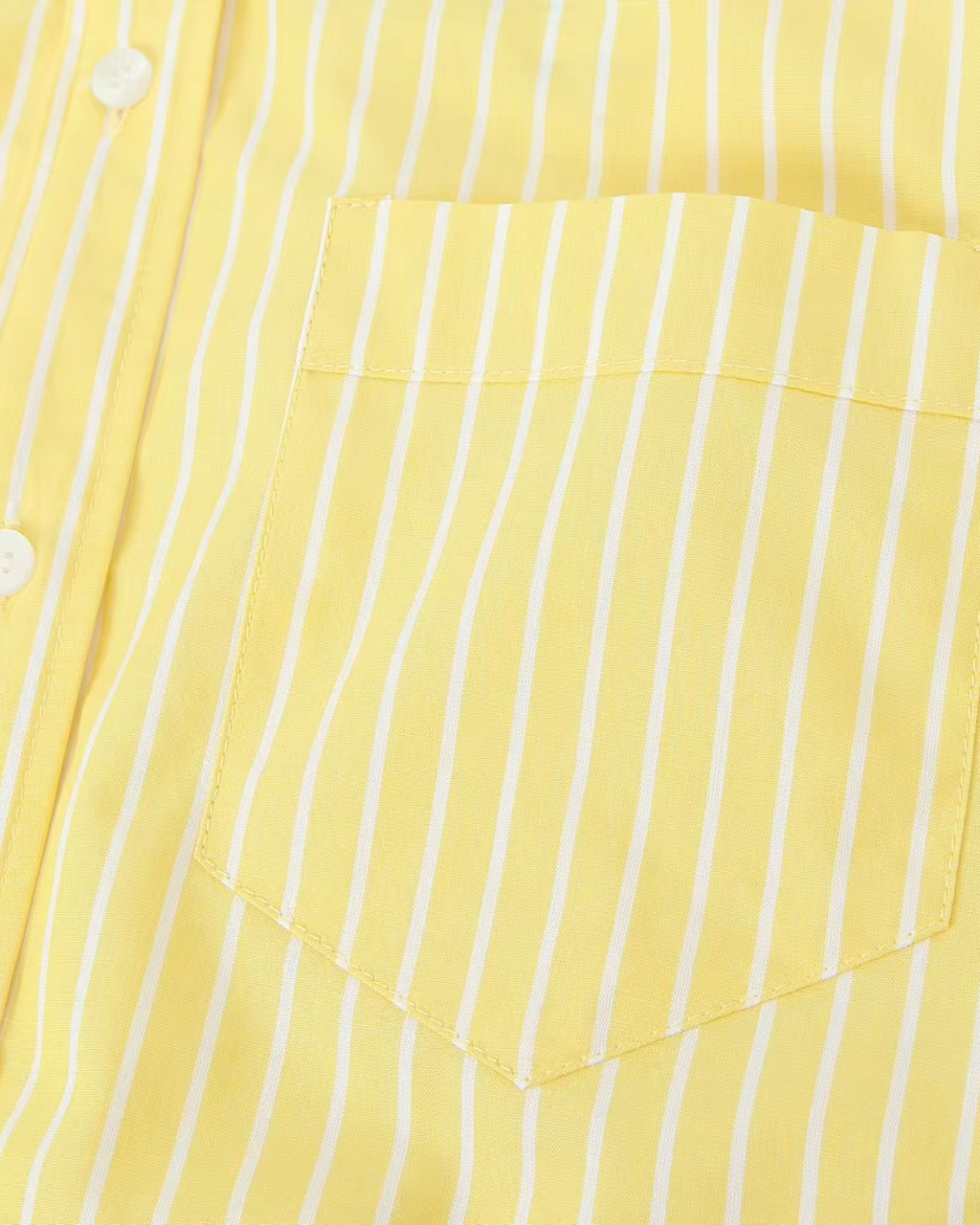 Gele Linnen Blouse en Broek Set voor Dames