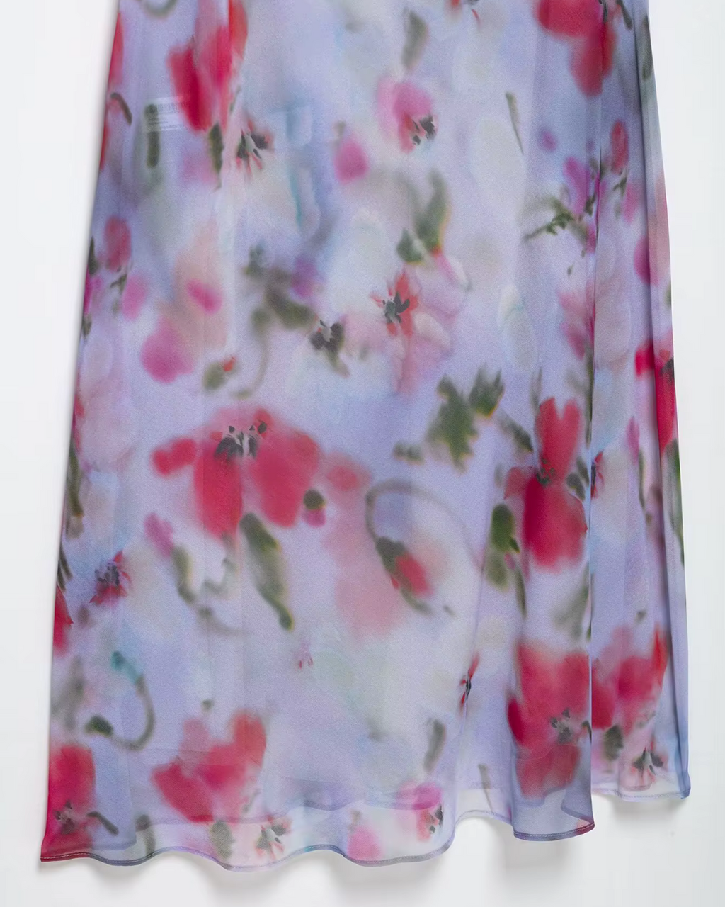 Retro Halter Hals Backless Midi Jurk met Print voor Dames