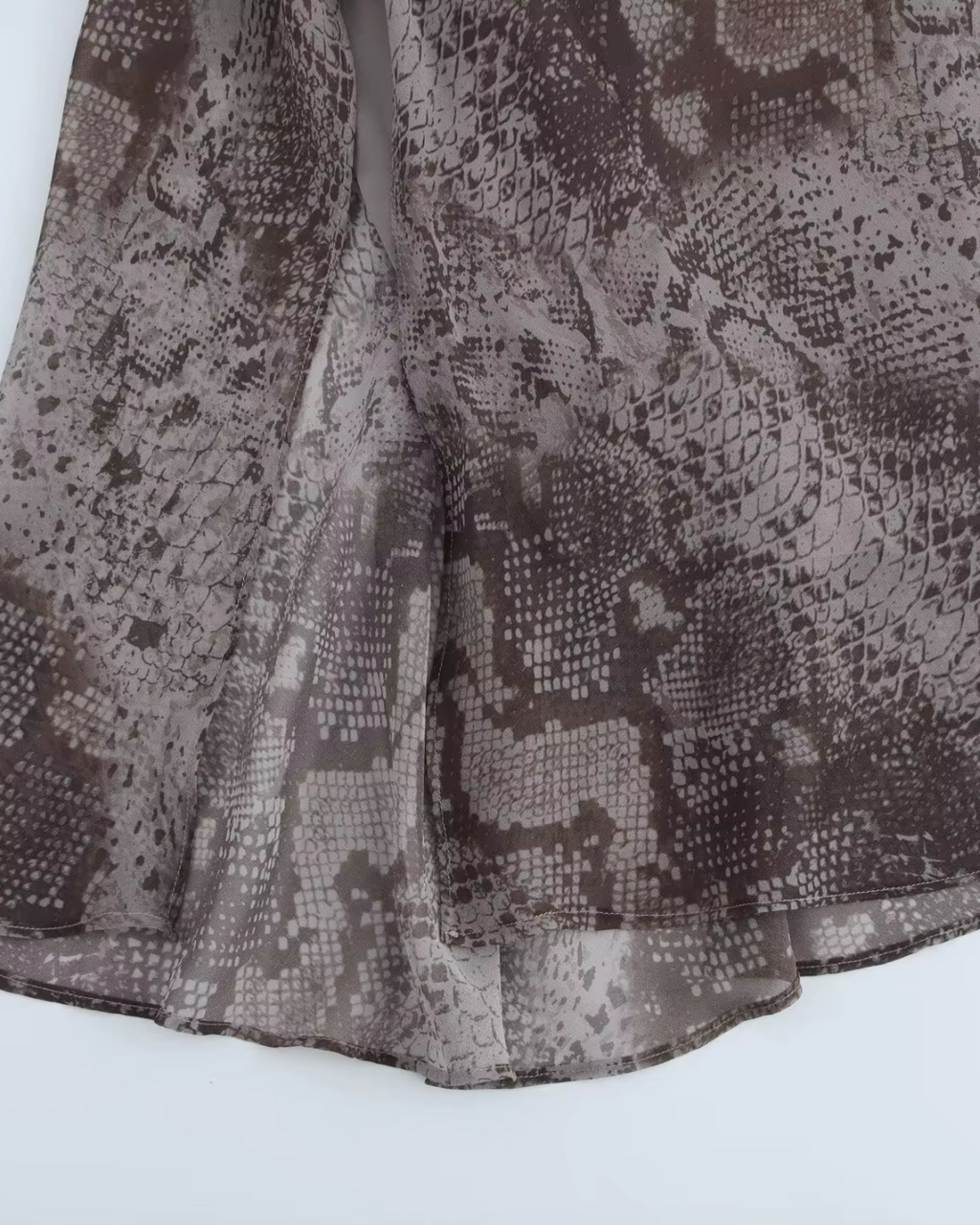 Gedrukte Mouwloze Midi Zomerjurk met Open Rug voor Dames