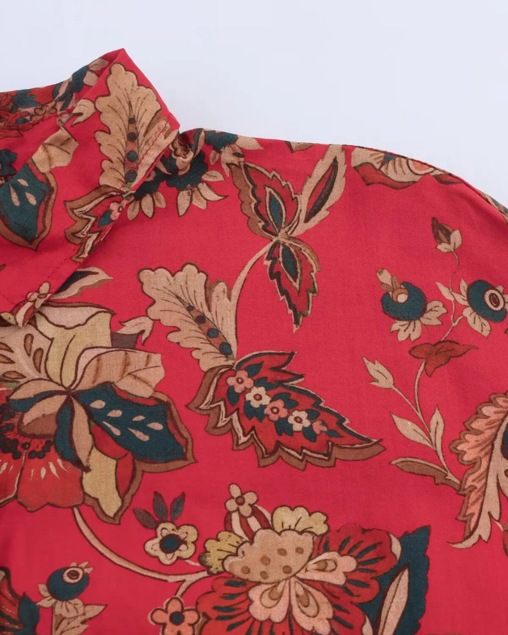 Elegante Shirtjurk met Lange Mouwen en Reverskraag voor Dames