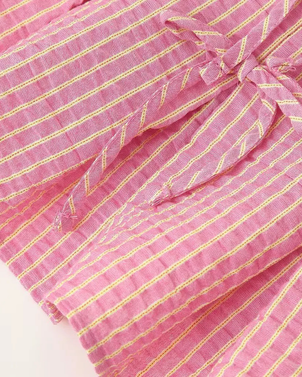 Zomerse 2-Delige Set - Gestreepte Backless Top met Strik & Wijde Broek voor Dames