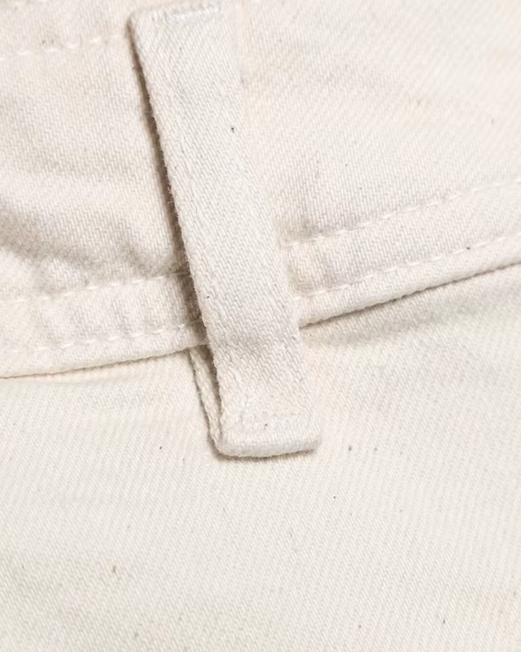 Witte Hoge Taille Wijde Pijpen Jeans voor Dames