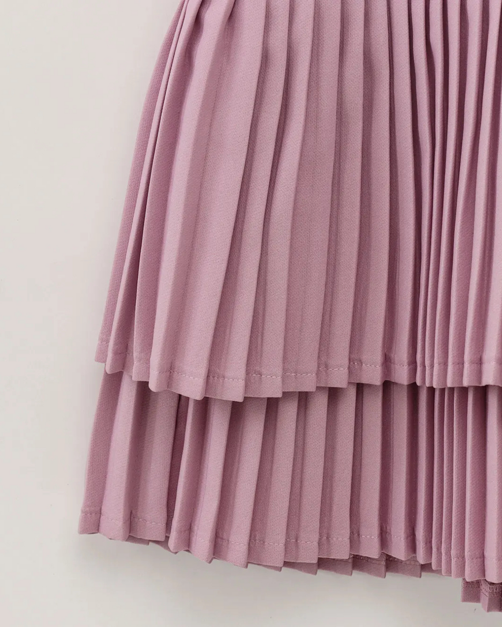 Mini-Jurk met Vierkante Hals en Gelaagde Ruches voor Dames