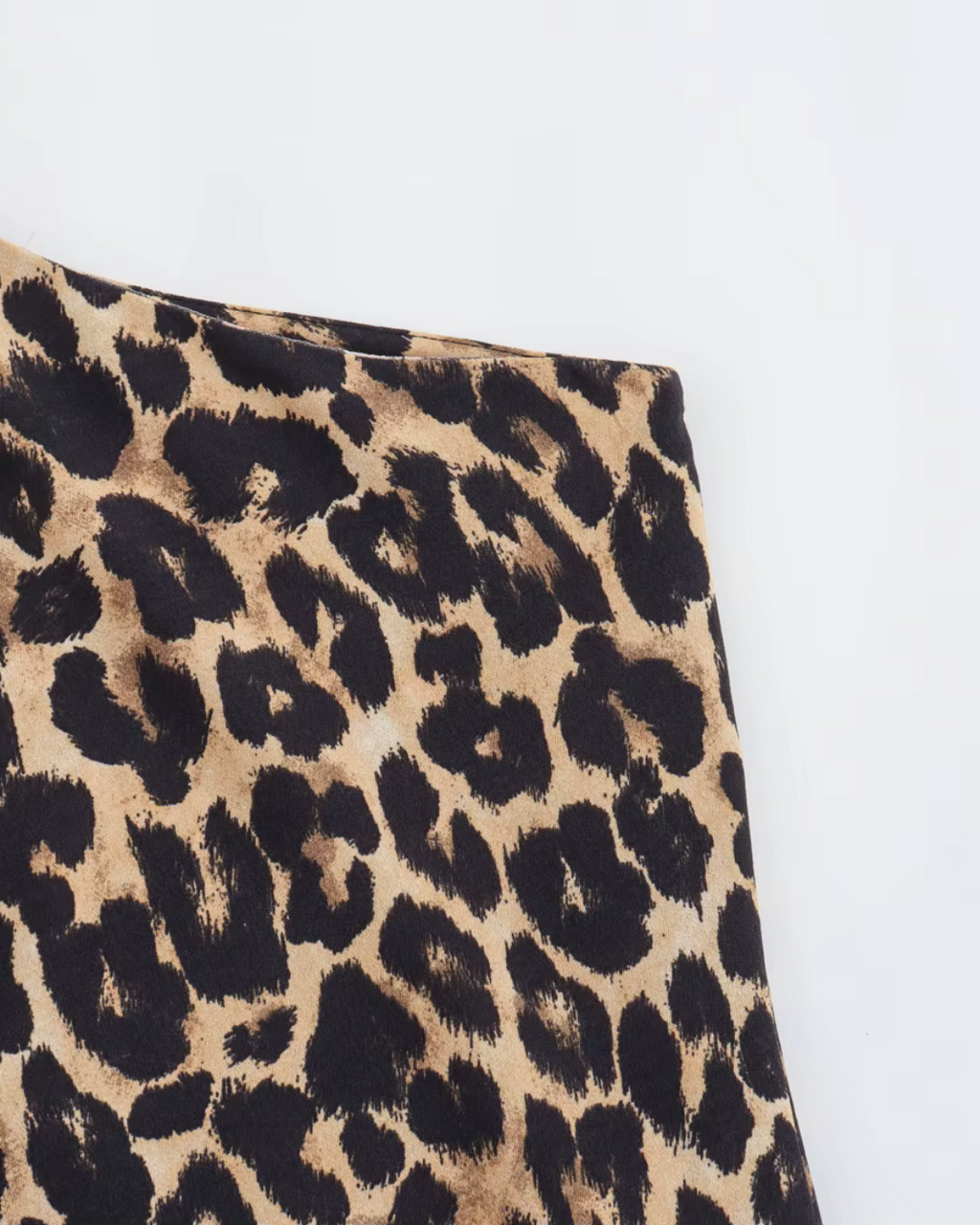 Retro 2-Delige Set met Panterprint voor Dames