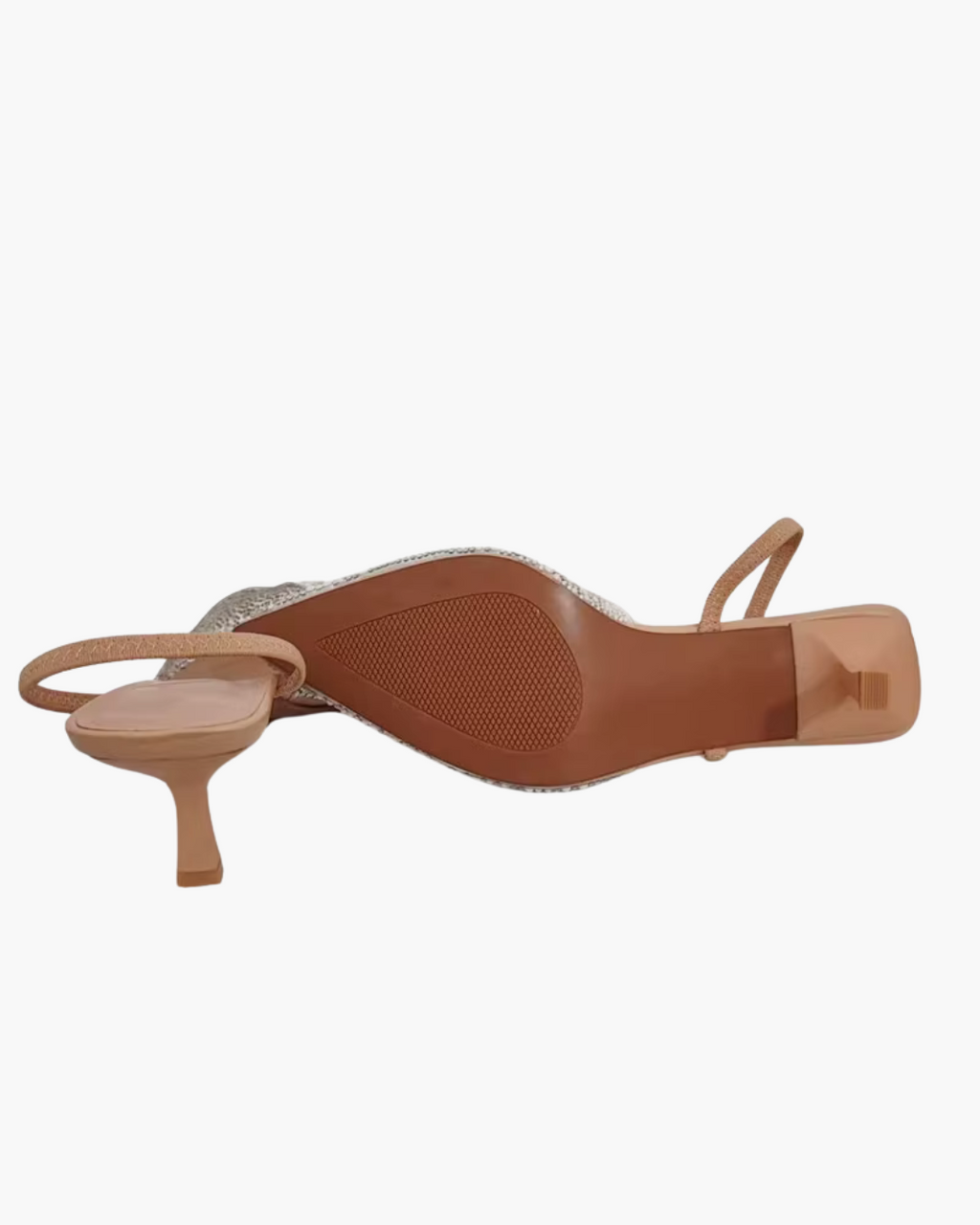 Puntige Hoge Hakken Sandalen met Parel Slingback voor Dames