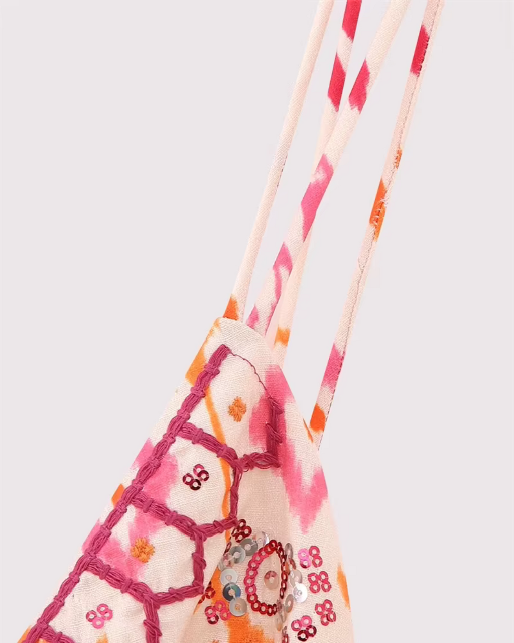 Elegante Pailletten Top met Spaghettibandjes voor Dames