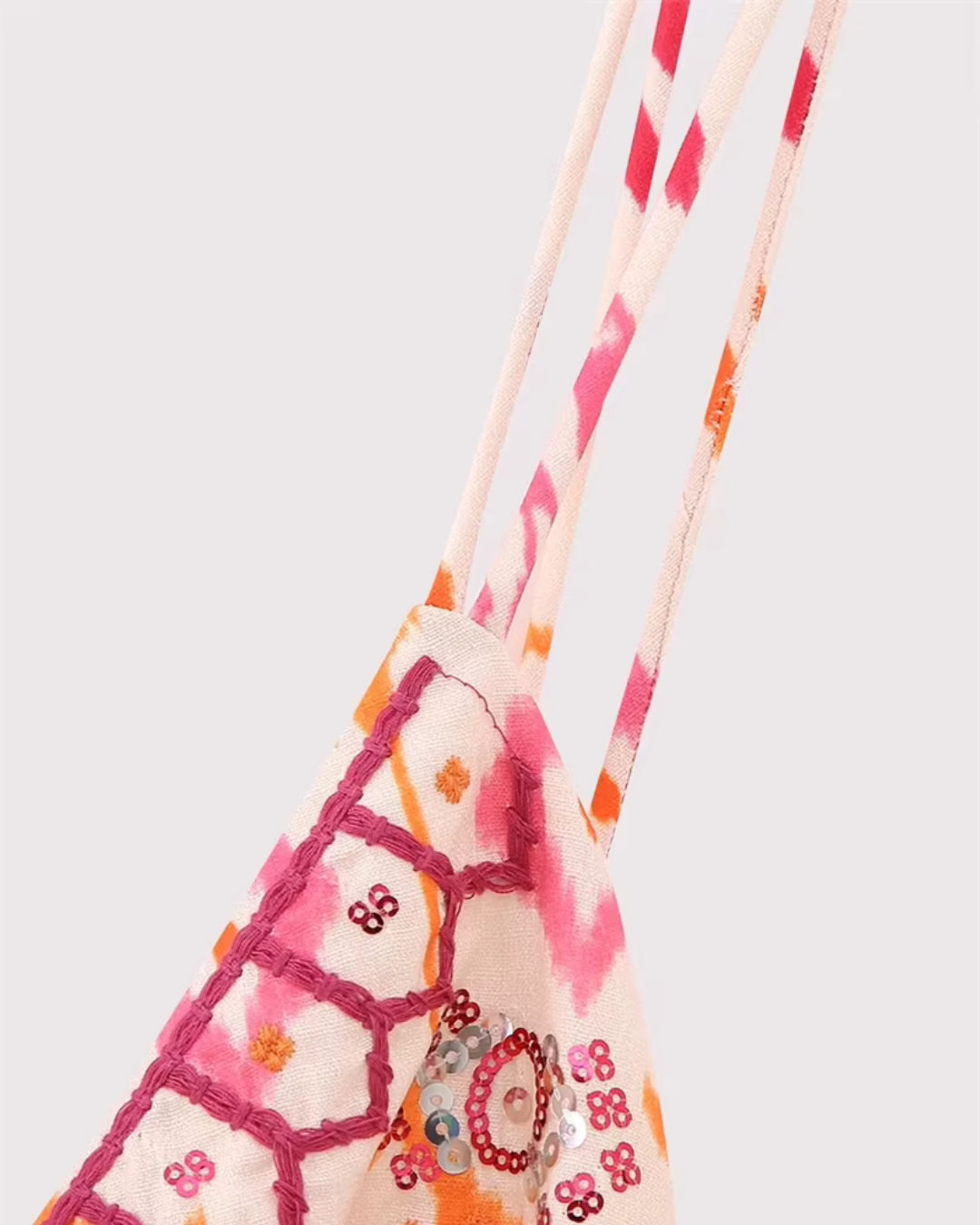 Elegante Pailletten Top met Spaghettibandjes voor Dames