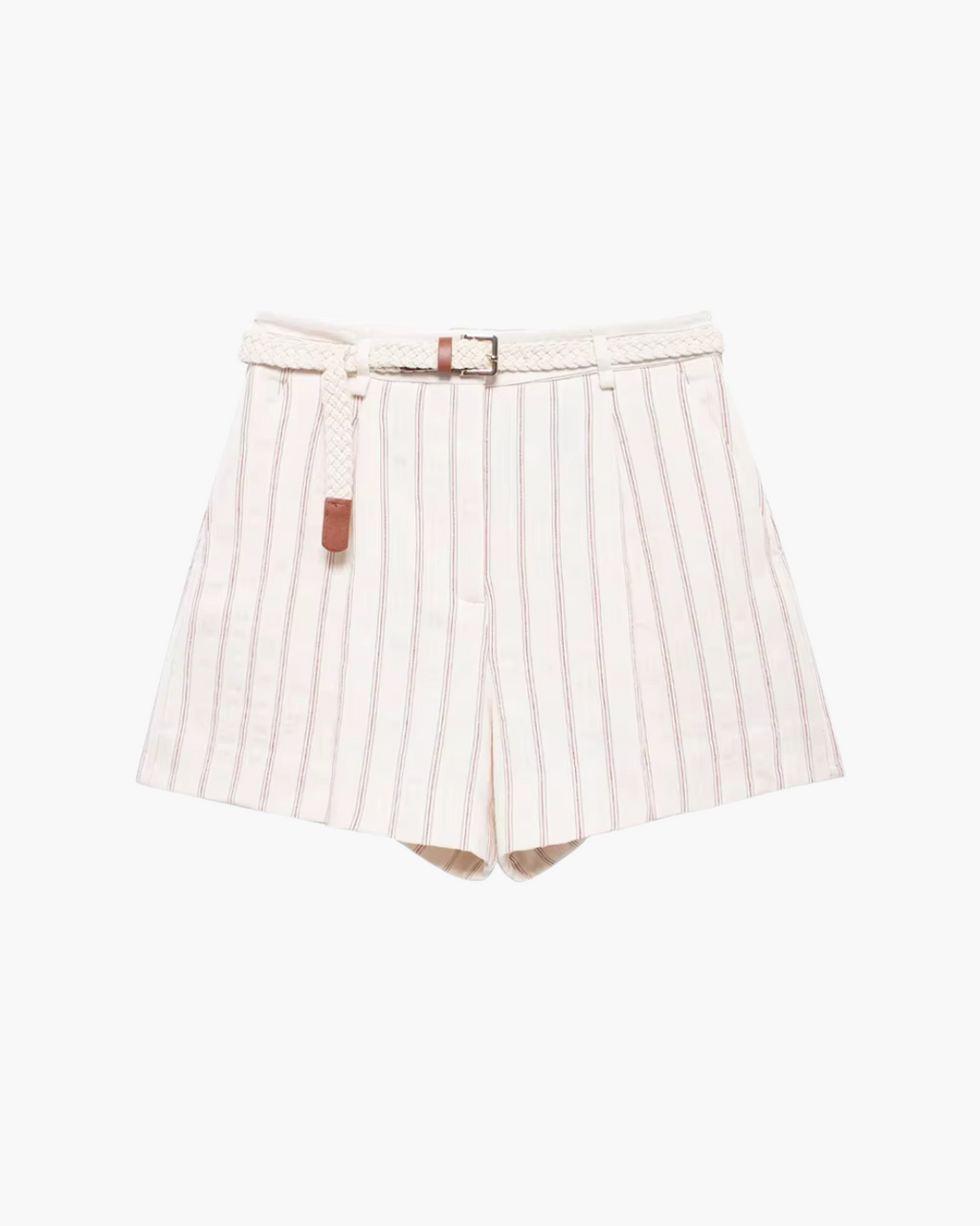 Gestreept Vest met Bermudashorts Set voor Dames