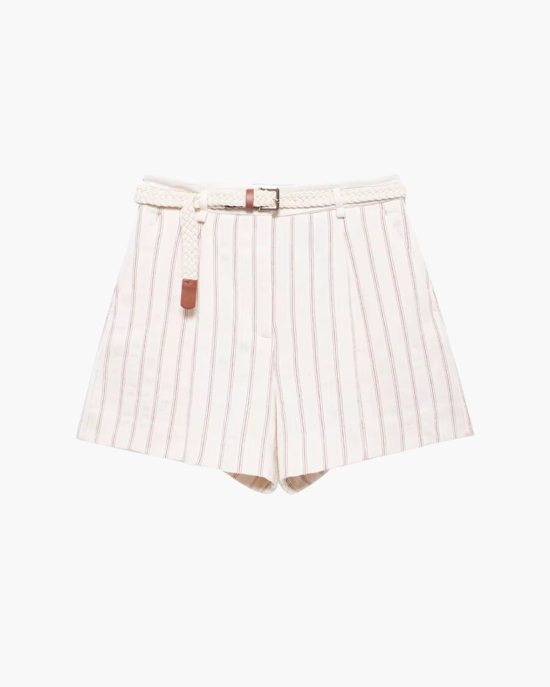 Gestreept Vest met Bermudashorts Set voor Dames