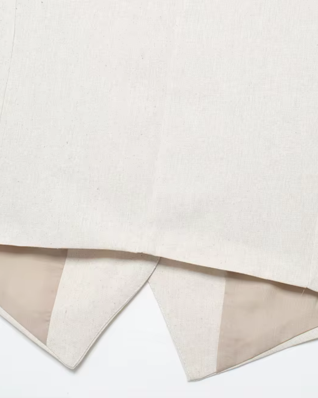 Chique Stijlvolle Witte Gilet en Hoge Taille Bermuda Broek Set voor Dames