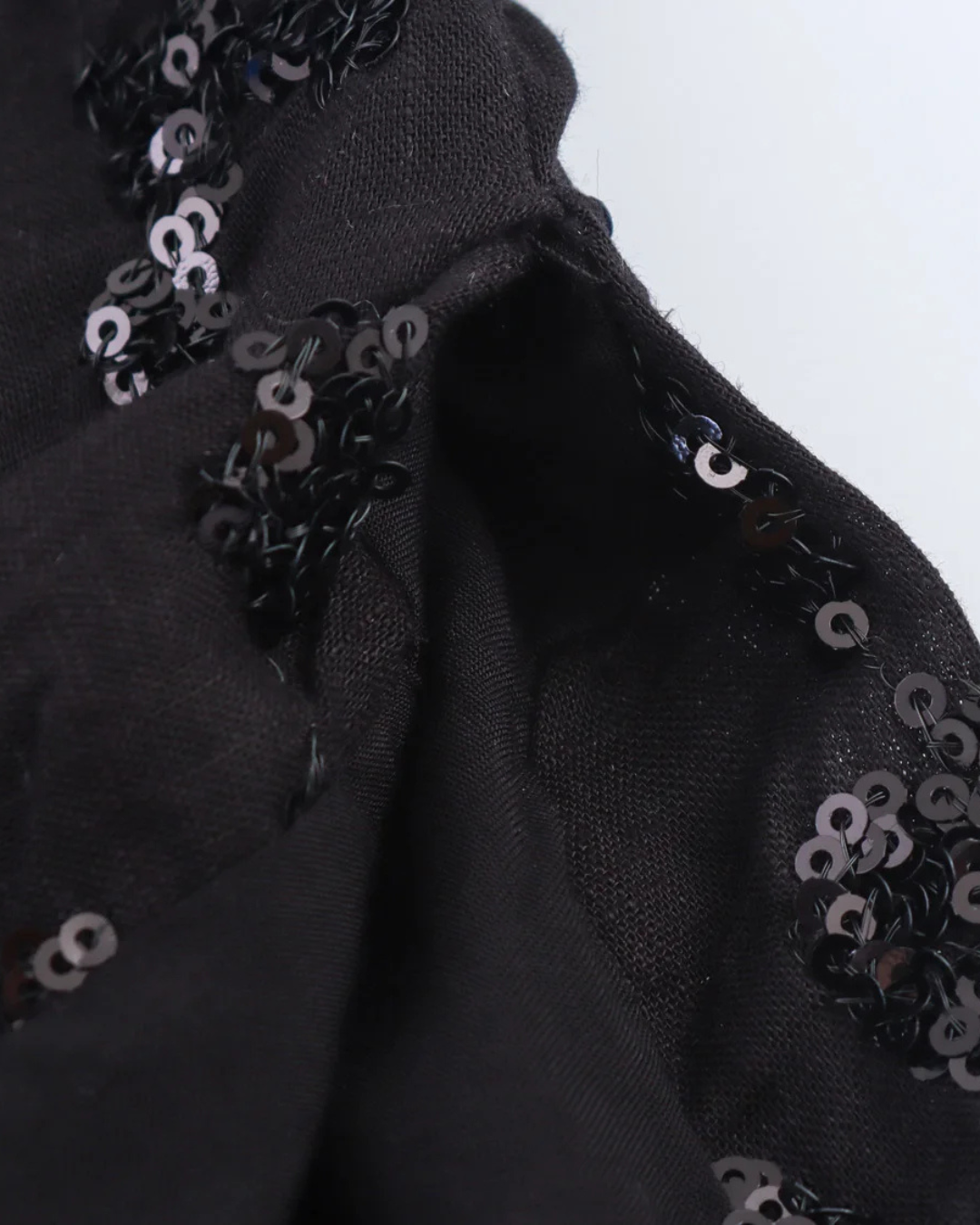 Chique Set met Pailletten Top en Wijde Broek voor Dames