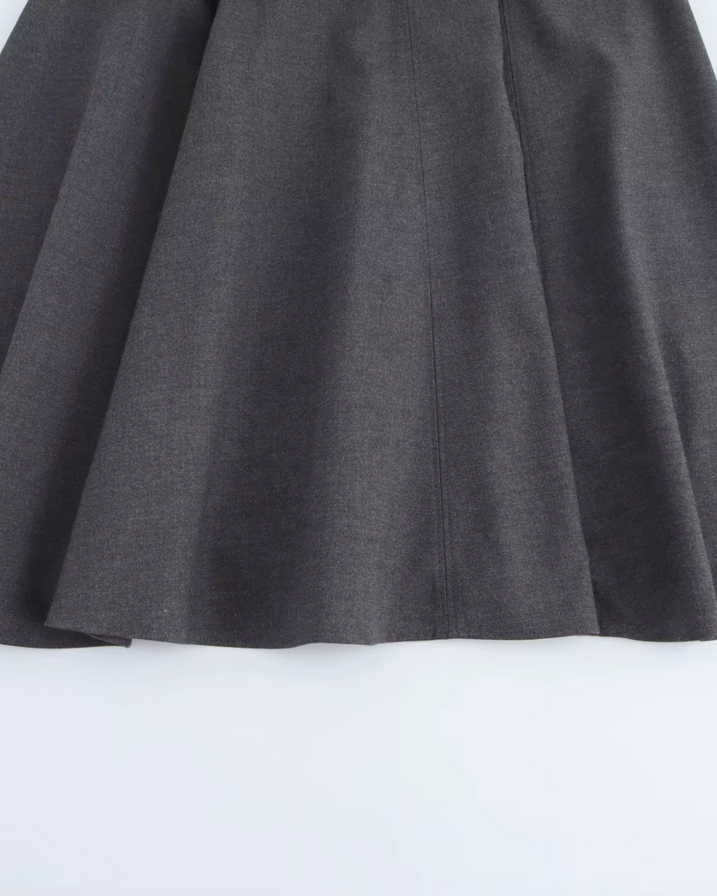 Vintage Geplooide Midi Jurk met Korte Mouwen voor Dames