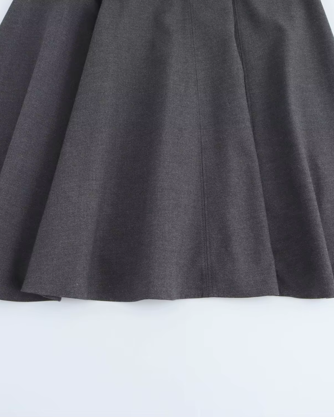 Vintage Geplooide Midi Jurk met Korte Mouwen voor Dames