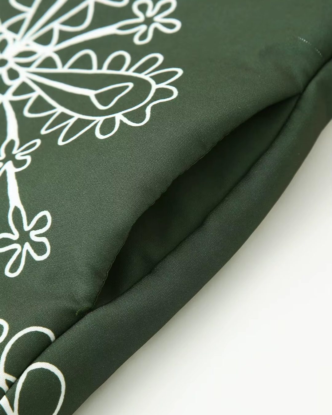 Modieuze Klassieke Katoenen Jas met Stijlvolle Print voor Dames