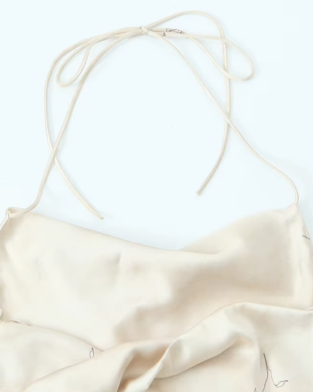 Elegante Satijnen Halterjurk met Open Rug voor Dames