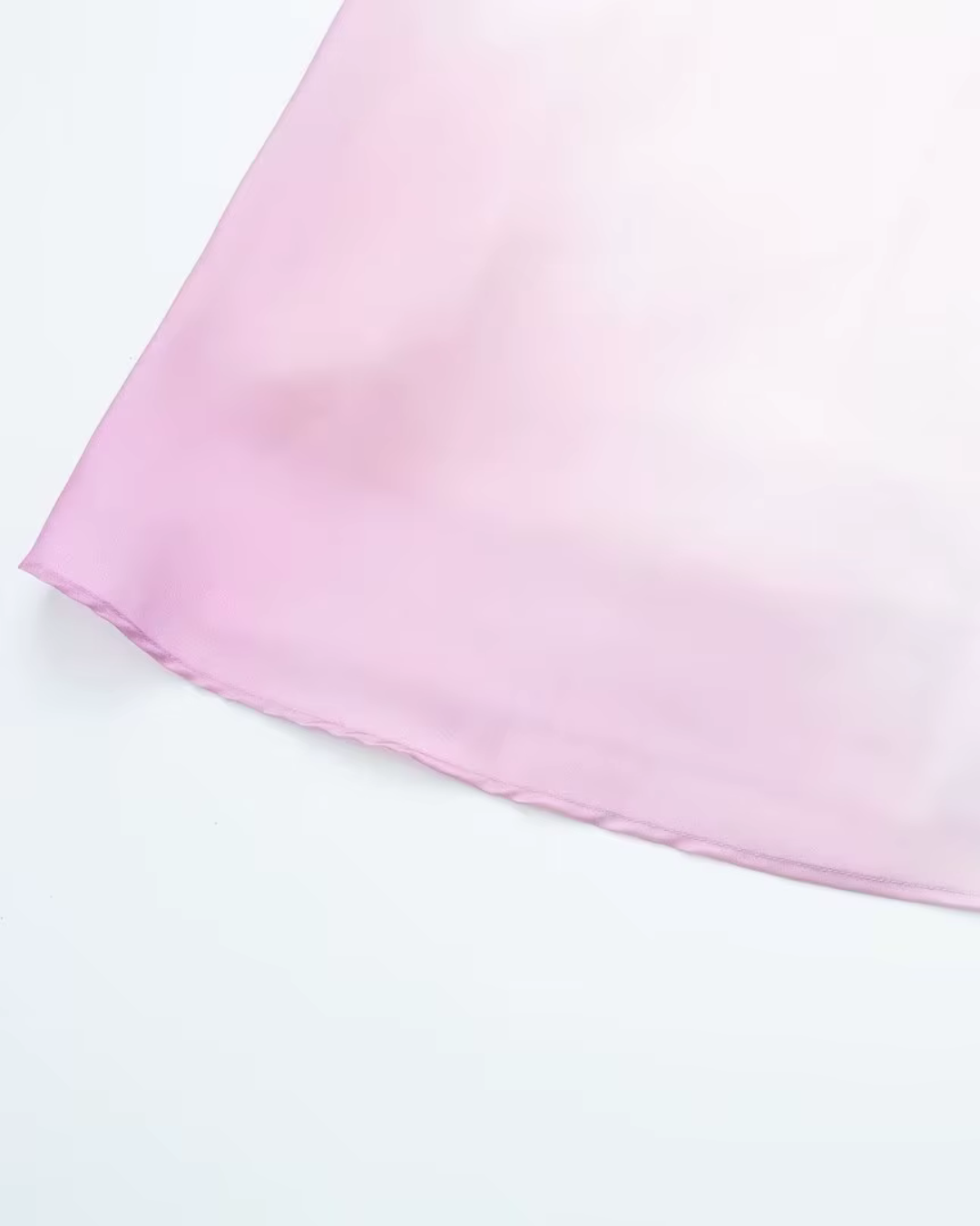 Tie Dye Satijnen Avondjurk met Open Rug voor Dames