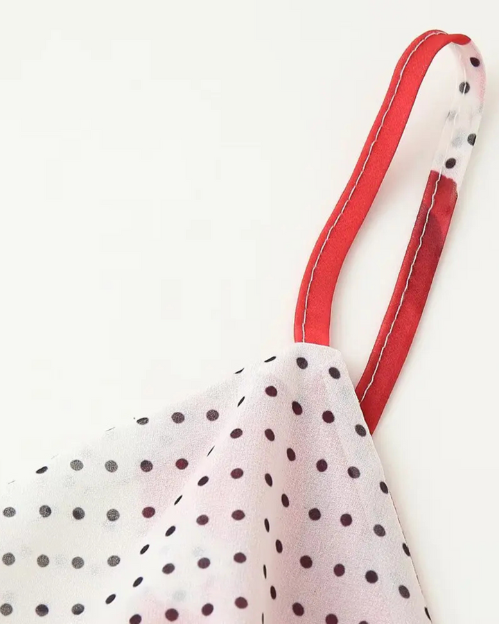 Lange Mouwloze, Backless Zomerjurk met Bloemdetails voor Dames