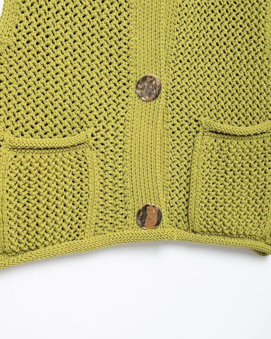 Elegante Gebreide Mouwloze Vest voor Dames