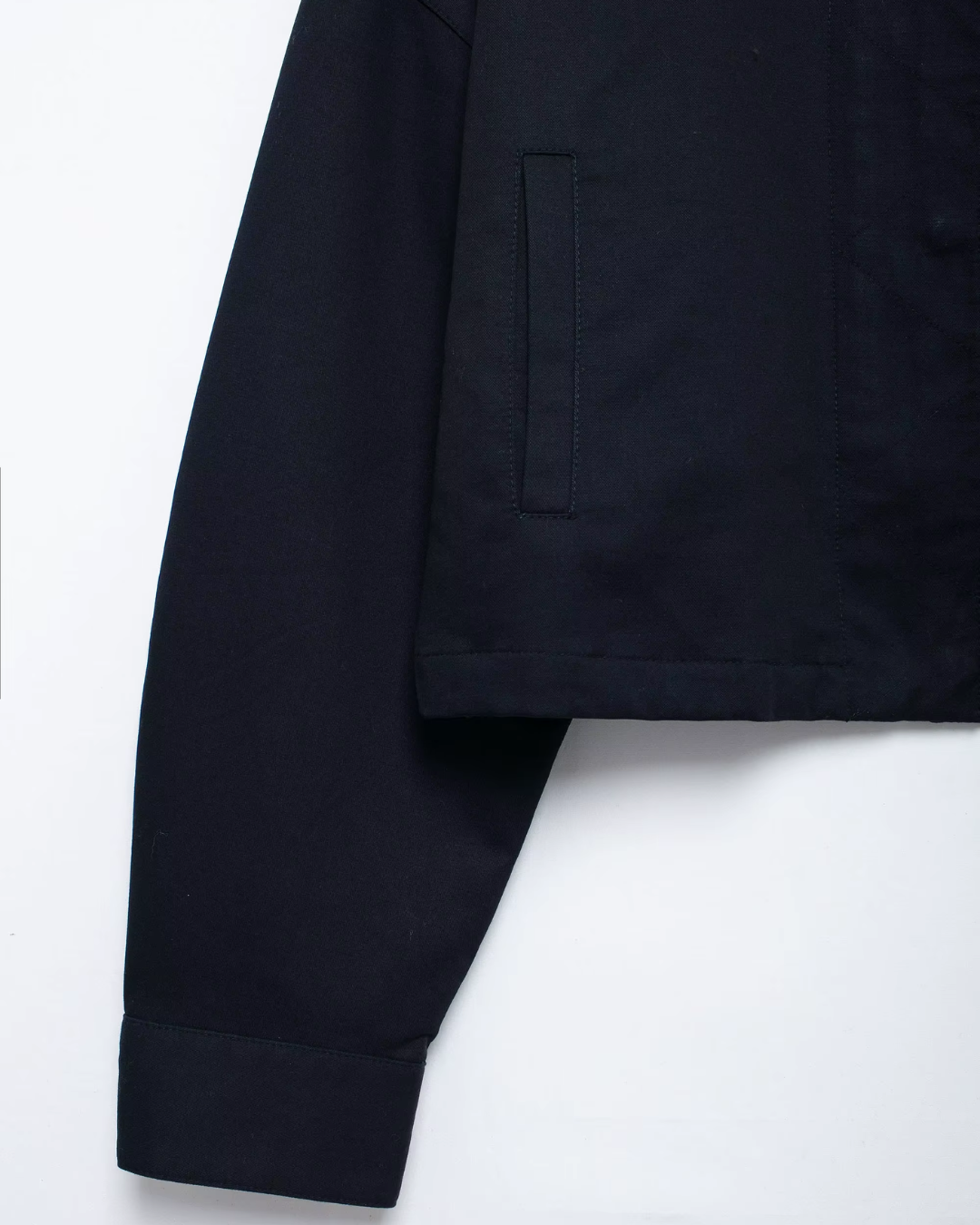 Vintage Fluwelen Jack met Rits en Revers Knopen voor Dames