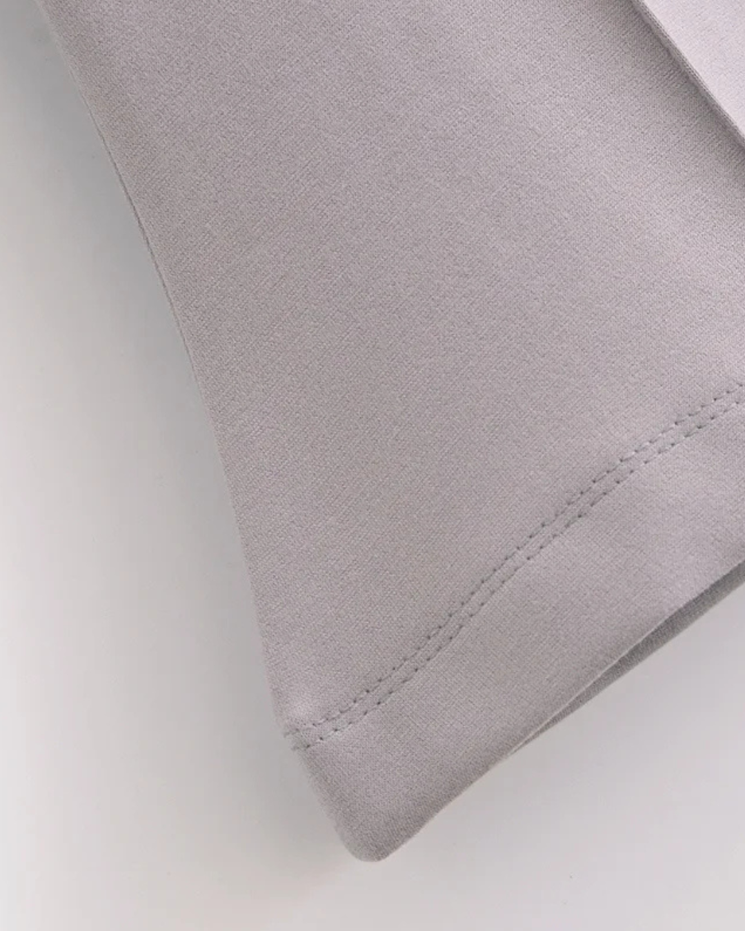 2-Delige Set met Slim Fit Top en Broek in Stretchstof voor Dames