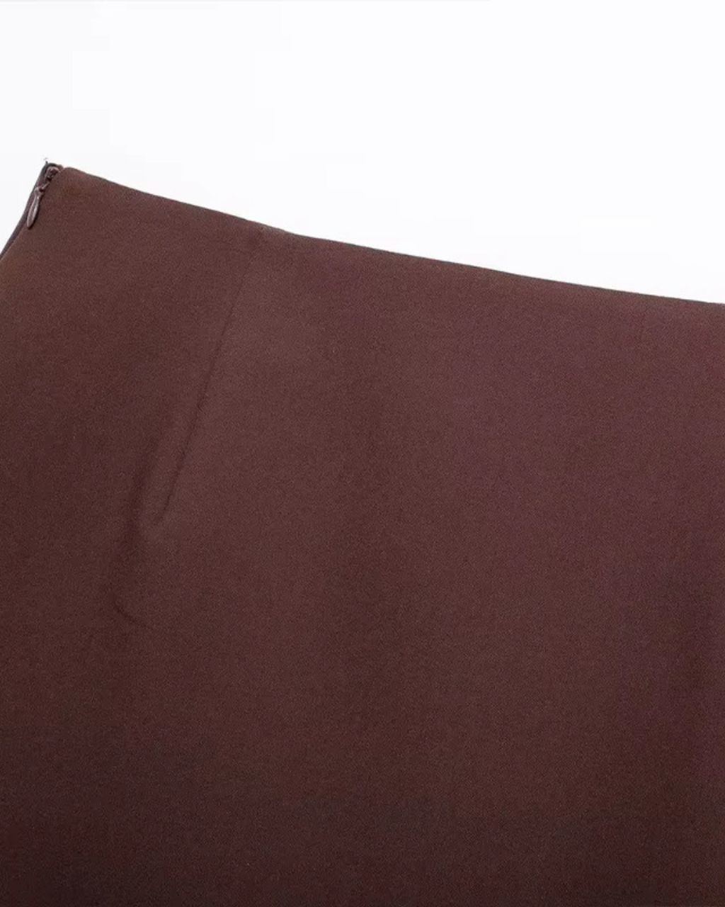 Elegante Chique Bruine Set voor Dames